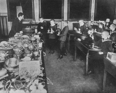 La escasez de cobre en Alemania, 1915 de Unbekannt