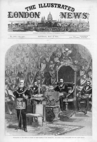 La portada de The Illustrated London News, 8 de mayo de 1875 de Unbekannt