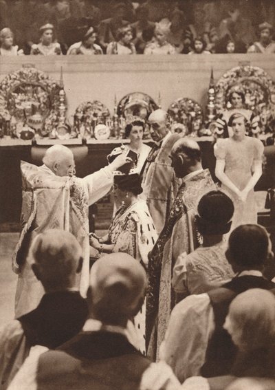 La coronación de la Reina Isabel, esposa del Rey Jorge VI de Unbekannt
