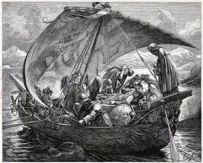 La muerte del Rey Arturo de Unbekannt