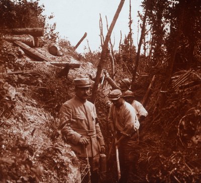 La línea del frente, Soissons, norte de Francia, c. 1914-c. 1918 de Unbekannt