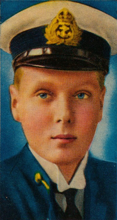 El futuro rey Eduardo VIII cuando era cadete en la Royal Navy, c. 1907-1910, 1935 de Unbekannt