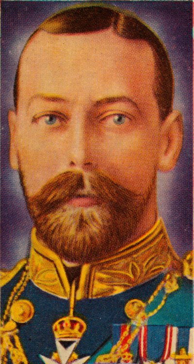 El futuro Rey Jorge V cuando era Príncipe de Gales, c1901-c1910 de Unbekannt
