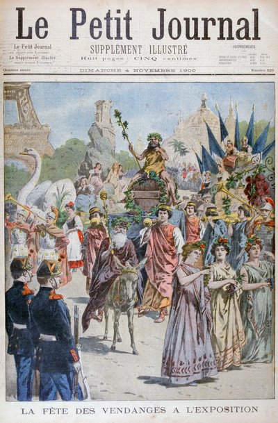 Festival de la vendimia, Exposición Universal de 1900, París, 1900 de Unbekannt