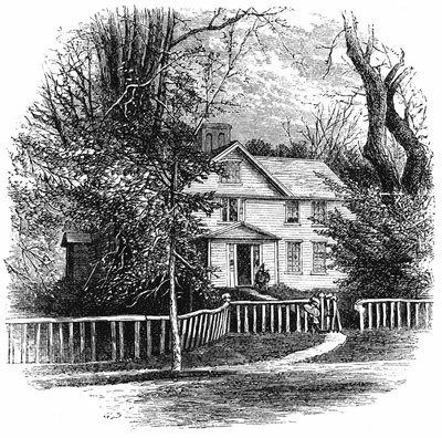 La casa de Amos Benson Alcott 1799-1888, Concord, Massachusetts, 1875 de Unbekannt