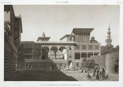 La casa de Osman Bey, Egipto, c.1798 de Unbekannt