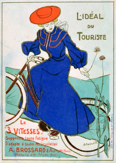 La bicicleta turística ideal, Brossard, 3 velocidades, 1903 de Unbekannt