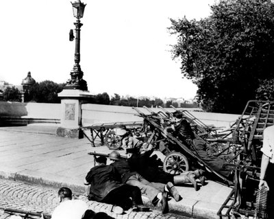 La liberación de París, agosto 1944 de Unbekannt