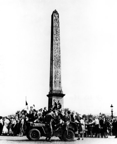 La liberación de París, agosto de 1944 de Unbekannt