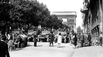 La liberación de París, agosto 1944 de Unbekannt