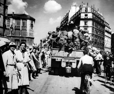La liberación de París, agosto de 1944 de Unbekannt