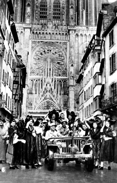 La liberación de Estrasburgo, Francia, noviembre 1944 de Unbekannt
