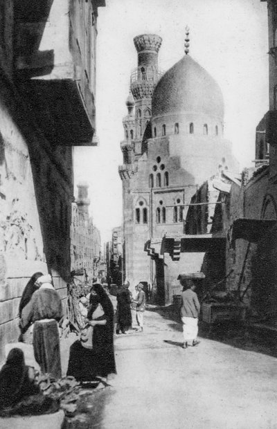 El barrio nativo, El Cairo, Egipto, c1920s de Unbekannt