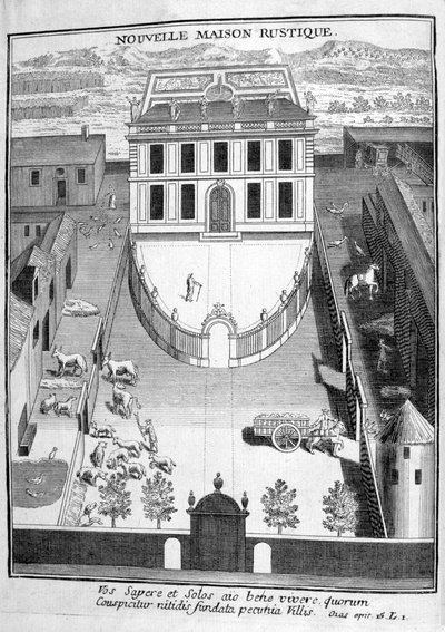 La nueva casa rústica, 1775 de Unbekannt