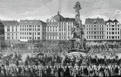 El juramento de lealtad a María Teresa como Archiduquesa de Austria, 22 de noviembre de 1740 de Unbekannt