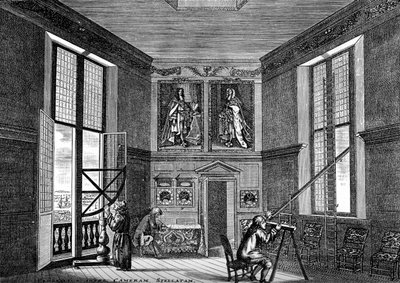 La antigua sala de observación, Greenwich, finales del siglo XVII 1893 de Unbekannt