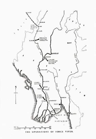 Las operaciones de la Fuerza Viper, Birmania, Segunda Guerra Mundial, 1942-1943 1944 de Unbekannt