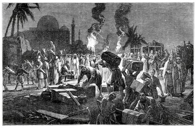La ruta terrestre, Boulak, Egipto, 1900 de Unbekannt