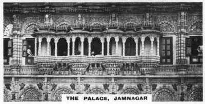 El palacio, Jamnagar, India, c1925 de Unbekannt