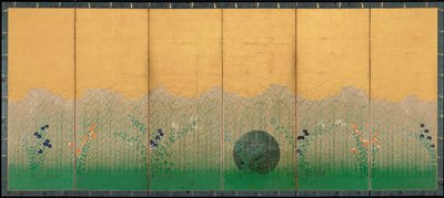 La llanura de Musashi, ca. 1760 de Unbekannt