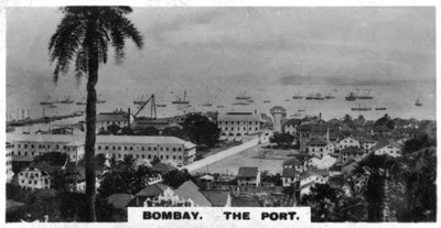 El puerto, Bombay, India, c1925 de Unbekannt