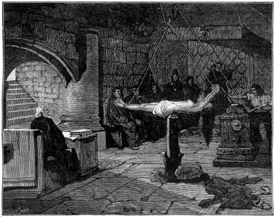 La cuestión extraordinaria, forma extrema de tortura, 1882-1884 de Unbekannt