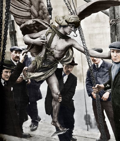 La remoción de Eros, 1925, 1938 de Unbekannt