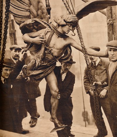 La remoción de Eros, 1925, 1938 de Unbekannt
