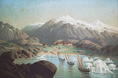 La segunda expedición alemana al polo norte al Ártico y Groenlandia en 1869 de Unbekannt