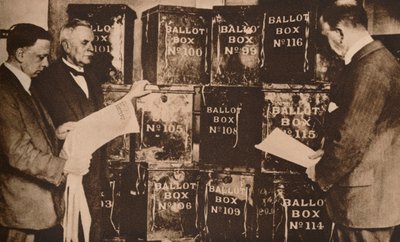 La segunda elección general de 1924, 1935 de Unbekannt
