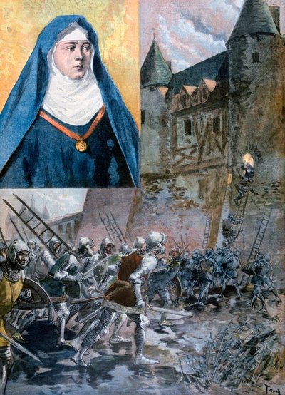 La hermana de Bertrand du Guesclin, 1894 de Unbekannt