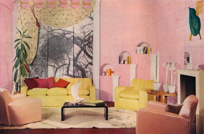 La sala de estar de 1937, 1937 de Unbekannt