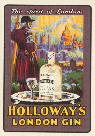 El espíritu de Londres - Gin de Londres de Holloway de Unbekannt