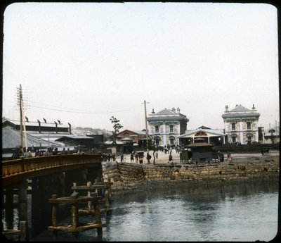 La estación, Yokohama, Japón de Unbekannt
