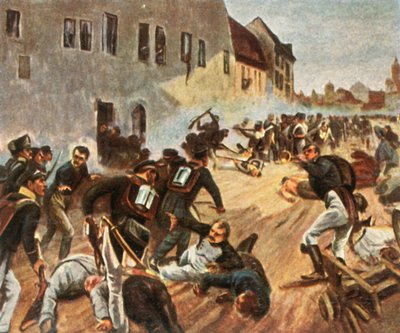 El asalto a la Puerta de Grimma, 19 de octubre de 1813, 1936 de Unbekannt