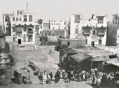 La calle de la oficina de correos, Suakin, Sudán, 1895 de Unbekannt