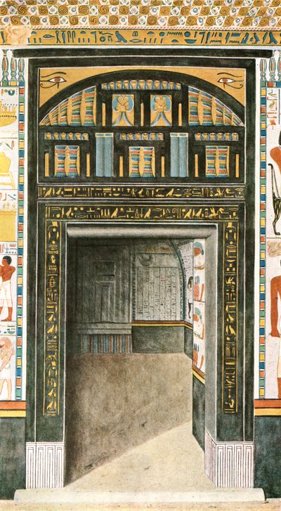 La tumba de Puimre, Tebas, Egipto de Unbekannt