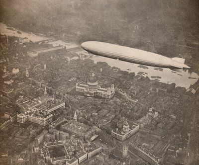 El recorrido del Graf Zeppelin sobre Gran Bretaña, agosto de 1931, 1931 1935 de Unbekannt