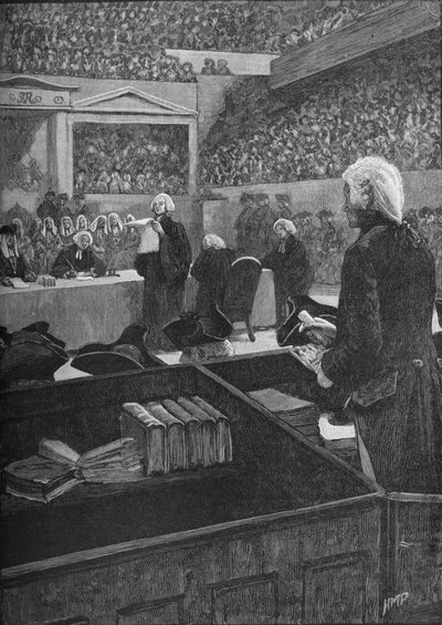 El juicio de Warren Hastings, 1788-1795, 1905 de Unbekannt