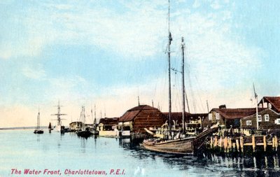 El paseo marítimo, Charlottetown, Isla del Príncipe Eduardo, Canadá de Unbekannt