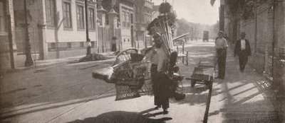 El vendedor de cestería, 1914 de Unbekannt