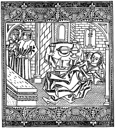 La esposa de Xanthus dormida, 1485-1964 de Unbekannt