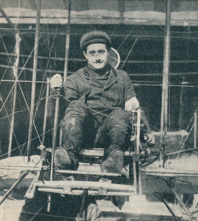 El ganador del premio de £10,000 por el vuelo de Londres a Manchester, 1910 de Unbekannt