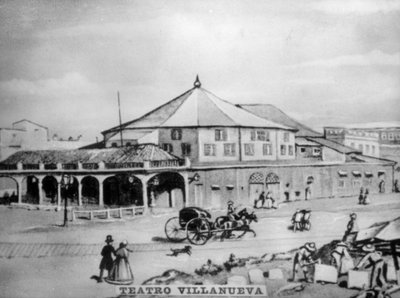 Teatro Villanueva, 1869 de Unbekannt