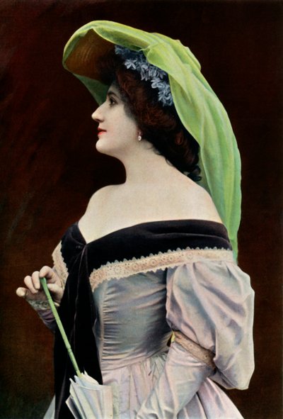 Teatro Des Varietes. - Srta. C. Thevenet. - Papel de Caroline - La Chauve-Souris, 1904 de Unbekannt