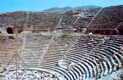 Teatro, Hierápolis, Pamukkale, Turquía, 190 a.C. de Unbekannt