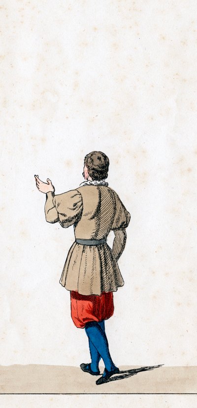 Diseño de vestuario teatral para la obra de Shakespeare, Enrique VIII de Unbekannt