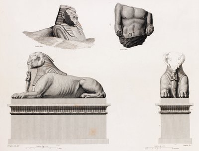 Tebas: Karnak (detalle) de Unbekannt