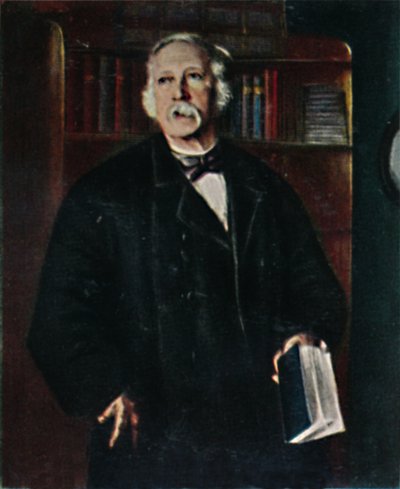 Theodor Fontane 1819-1898. - Pintura de Hanns Fechner, 1934 de Unbekannt