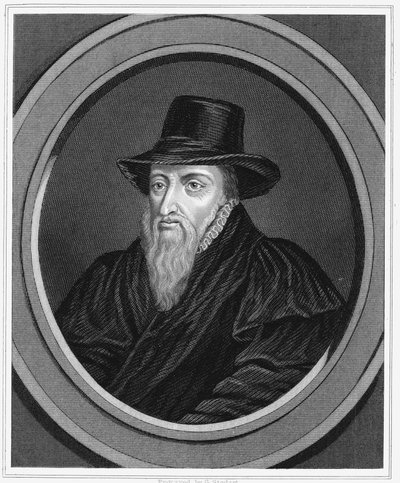 Theodore Beza, reformador religioso francés, c1600 c1851 de Unbekannt